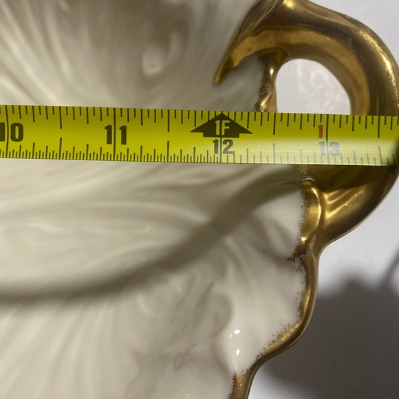 Vintage Lenox Embossed Large Leaf Serving Tray - 13.5” - Picture 10 of 11